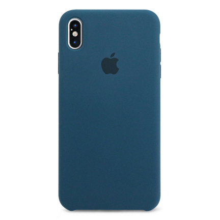 Чехол iPhone XS Max Silicone Case Pacific Green
