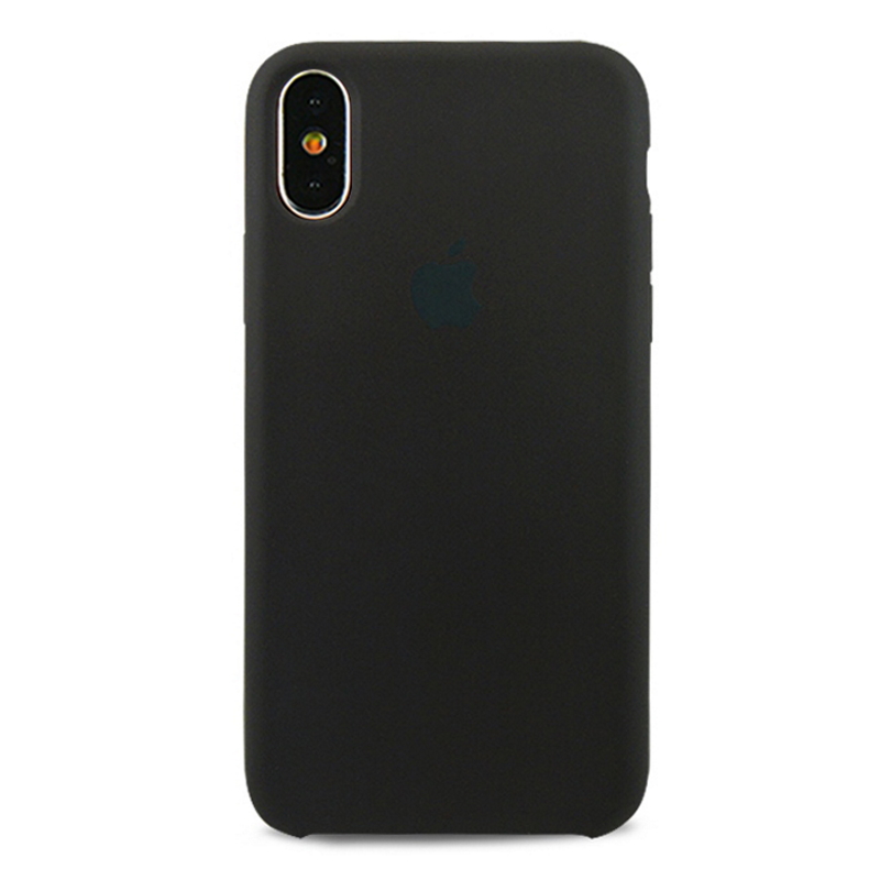 Чехол iPhone X/XS Silicone Case Black