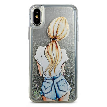 Чехол iPhone XS Max Life Style Back side
