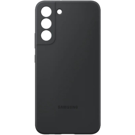 Чехол Galaxy S22 Plus Silicone Cover Black (Оригинал) Black (Черный)