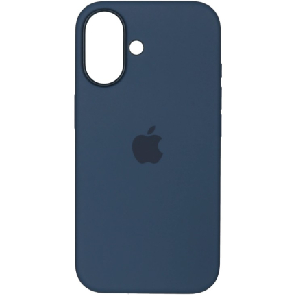 Чехол iPhone 16 Silicone Case 360 Midnight Blue Midnight Blue (Синий)