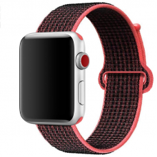 Ремешок для Apple Watch 38/40mm Loop Red Black
