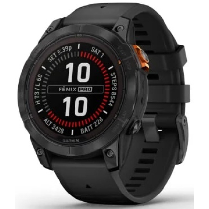 Garmin Fenix 7 Pro Solar Slate Gray / Black Band