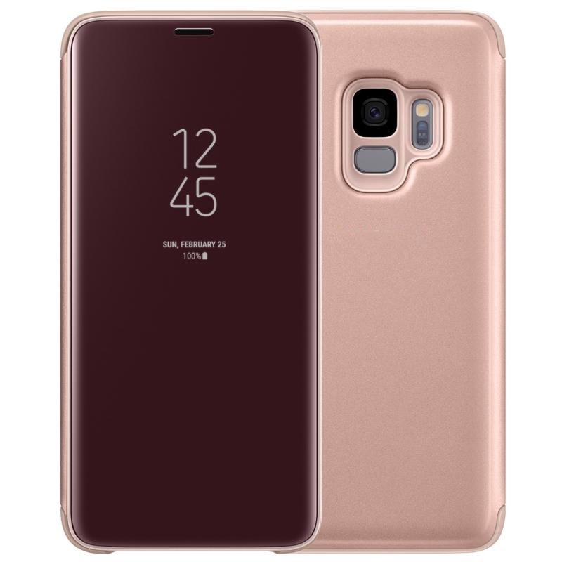 Чехол Galaxy S9 Clear View Cover Gold