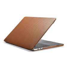 Чехол MacBook Pro 13 (2018-2020) Leather Brown