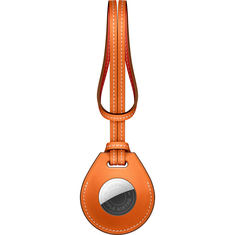 Подвеска AirTag Hermès для сумки Orange