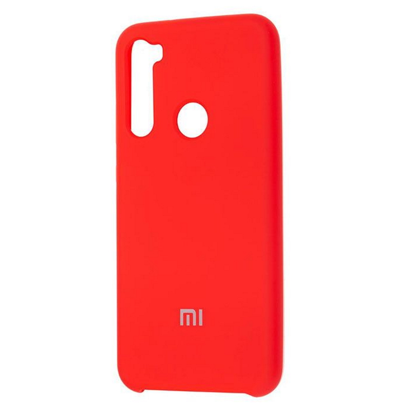 Чехол Xiaomi Redmi Note 8 Silicone Cover Red Red (Красный)