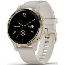 Garmin Venu 2s Light Gold Bezel / Light Sand Case / Silicone Band