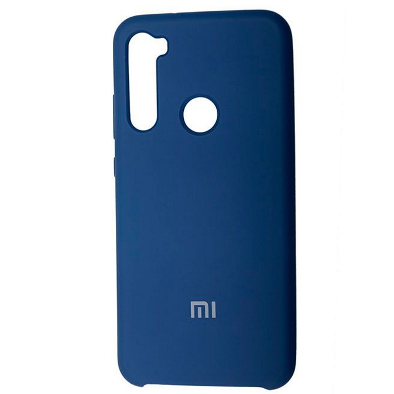 Чехол Xiaomi Redmi Note 8 Silicone Cover Blue Blue (Синий)