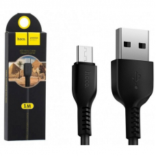 Кабель USB - MicroUSB / HOCO X20 / 1M / Черный
