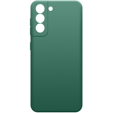 Чехол Galaxy S21 FE Silicone Cover 360 Dark Green Green (Зелёный)