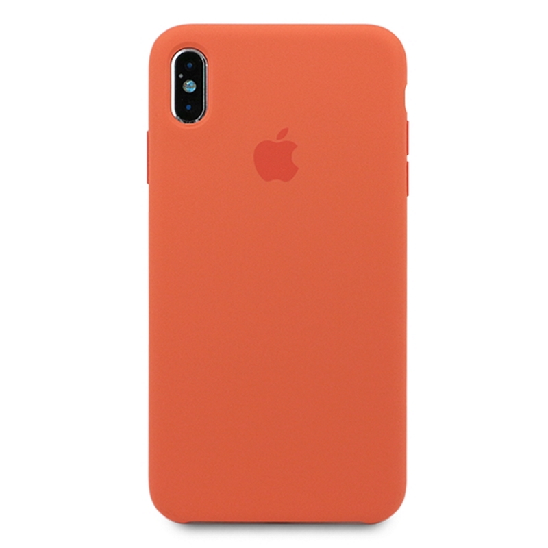Чехол iPhone XS Max Silicone Case Papaya