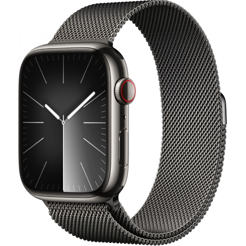 Apple Watch S9 41mm Graphite / Stainless Steel Case