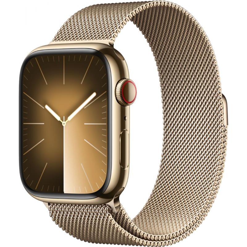 Apple Watch S9 41mm Gold / Stainless Steel Case