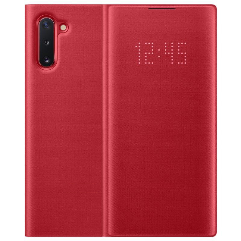 Чехол Galaxy Note 10 LED View Cover Red Red (Красный)