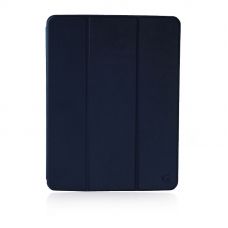 Чехол-книга iPad Pro 12.9 (2020) Gurdini Leather Pen Slot Dark Blue