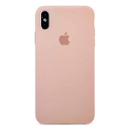 Чехол iPhone XS Max Silicone Case Pink Sand