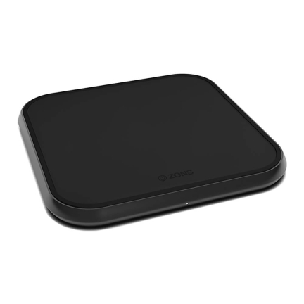 Беспроводное ЗУ ZENS Aluminium Single Wireless Charging 10W Black