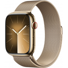 Apple Watch S9 45mm Gold / Stainless Steel
