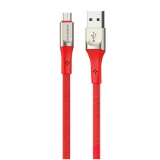 Кабель USB - MicroUSB / Borofone BU7/ 1M / Красный