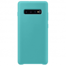 Чехол-накладка Galaxy S10 Plus Silicone Cover Green