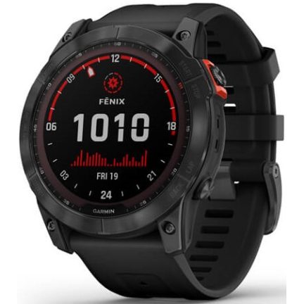 Garmin Fenix 7х Gps Solar Slate Gray / Black Band 