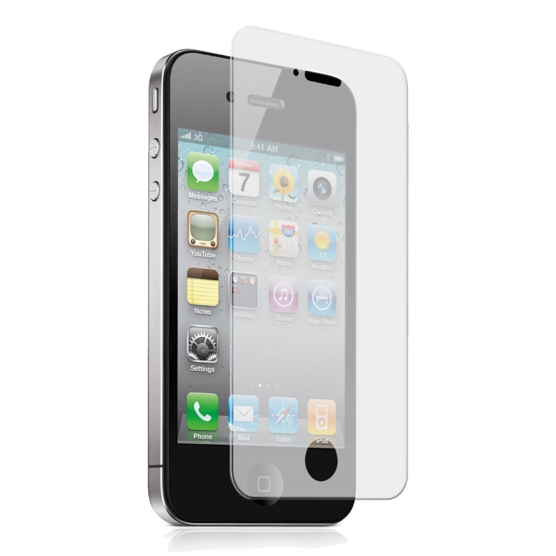 Защитное стекло для iPhone 4/4S Прозрачное