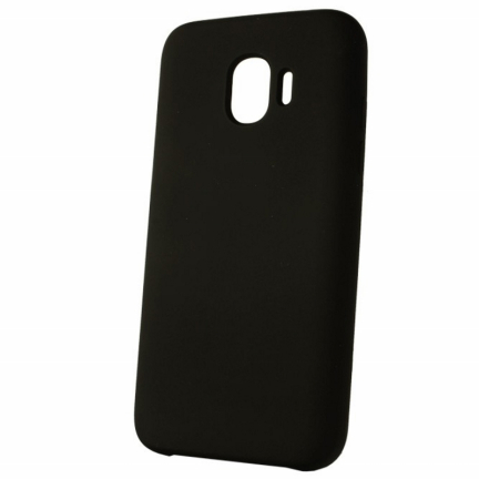 Чехол Galaxy J2 Pro (2018) Silicone Cover Black Black (Черный)