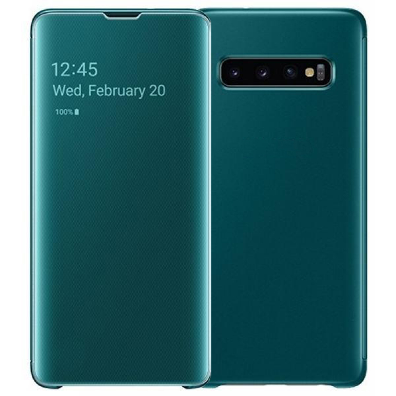 Чехол Galaxy S10 Clear View Cover Green