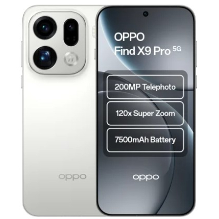 Oppo Find X9 Pro 12/256GB Nano-SIM и eSIM Silk White