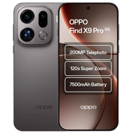 Oppo Find X9 Pro 12/512GB Nano-SIM и eSIM Titanium Charcoal