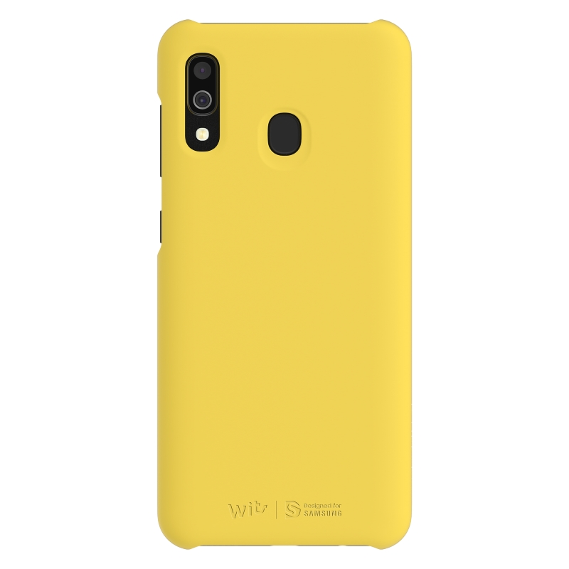 Чехол Galaxy A30 Premium Hard Case Yellow 