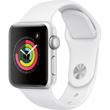 Apple Watch S3 42mm Silver Aluminum / White Sport Band