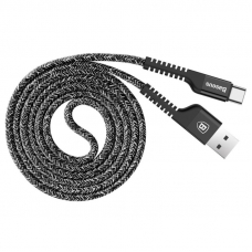 Кабель USB- Type-С / Baseus Confidant Anti-break / 1M / Черный
