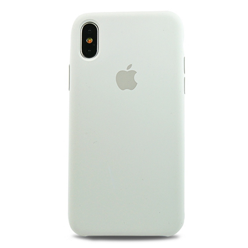 Чехол iPhone X/XS Silicone Case White