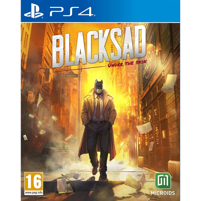 Игра Blacksad: Under The Skin Коллекционное издание (PS4)